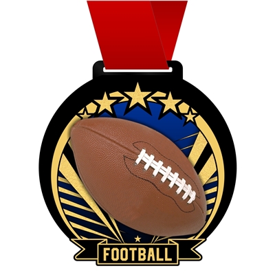 DOG TAG FOOTBALL MEDAL – Deans KC