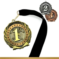 Place Colored Ring Insert Medals Place Colored Ring Insert Medals