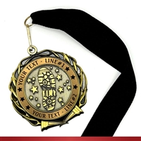 Custom Text Run Medal Custom Text Run Medal