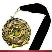 Custom Text Shooting Medal Custom Text Shooting Medal