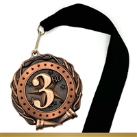 Colored Ring 3rd Place Medal Colored Ring 3rd Place Medal
