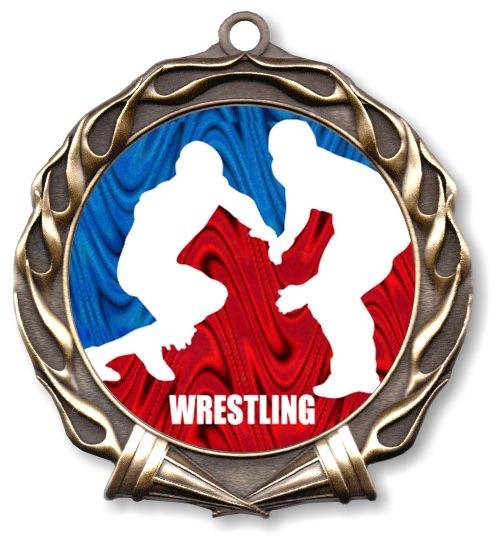 Wrestling Medals | Custom Engraved Awards | Just Award Medals