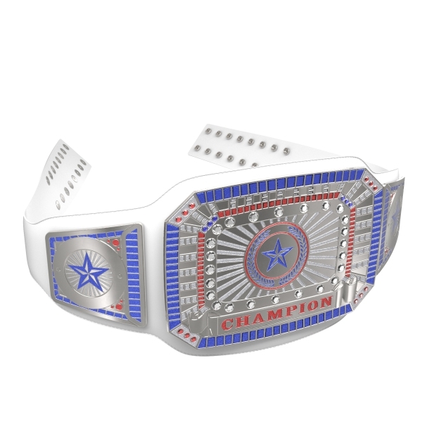 White Premium Series Champion Award Belt