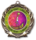 Zombie Run Medal Zombie Run Medal