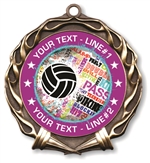 Volleyball Medal Volleyball Medal